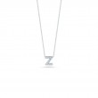 Roberto Coin 18Kt Gold Love Letter Z Pendant With Diamonds