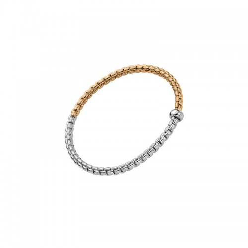 Fope Eka Flex'it 18K Two-Tone Diamond Bracelet