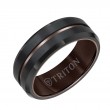 Espresso Tungsten Carbide Ring