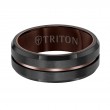 Espresso Tungsten Carbide Ring