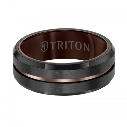 Espresso Tungsten Carbide Ring