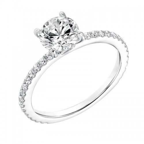 Diamond Prong Set Engagement Ring