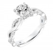 Diamond Prong Set Engagement Ring