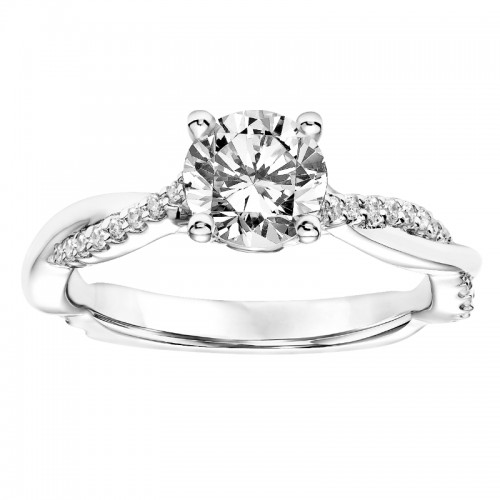 Diamond Prong Set Engagement Ring