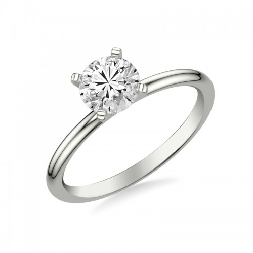 Semi-Mount Solitaire Engagement Ring