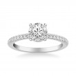 Semi-Mount Diamond Solitaire Engagement Ring