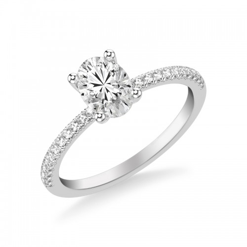 Classic Diamond Semi Mount Ring