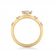 Classic V-Shaped Engagement Ring