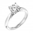 Princess Cut Diamond Solitaire Engagement Ring