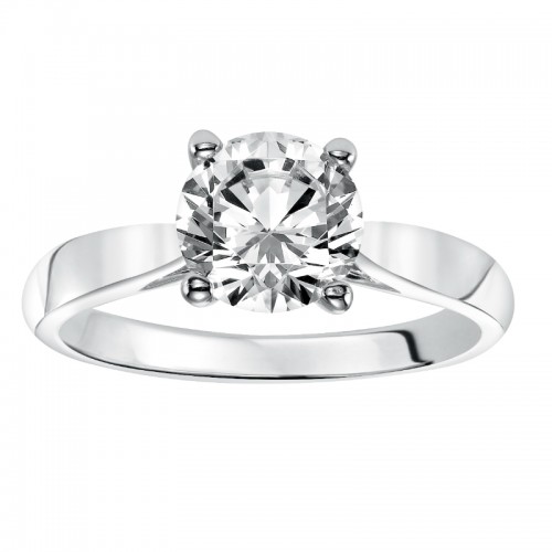 Princess Cut Diamond Solitaire Engagement Ring
