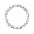 FlyerFit® Platinum Eternity Wedding Band