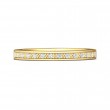 FlyerFit® 18K Yellow Gold Micropave Bead Set Wedding Band