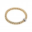 FOPE Eka Flex'it 18K Gold Diamond Bracelet