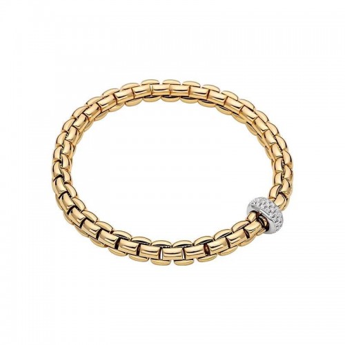 FOPE Eka Flex'it 18K Gold Diamond Bracelet