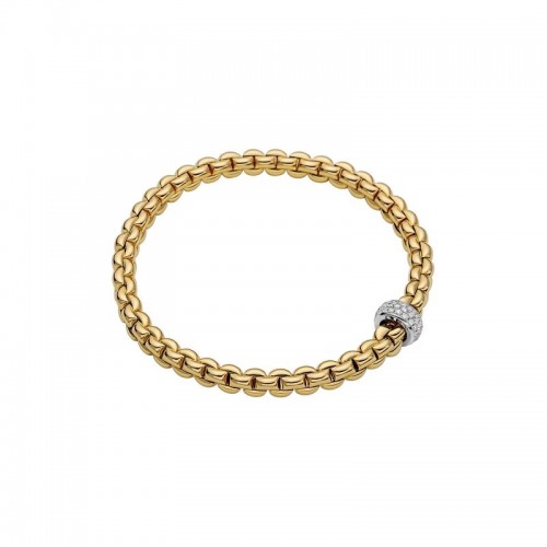 FOPE Eka Flex'it 18K Gold Diamond Bracelet