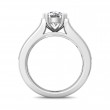 FlyerFit® Platinum Encore Engagement Ring
