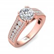 FlyerFit® 14K Pink Gold Encore Engagement Ring