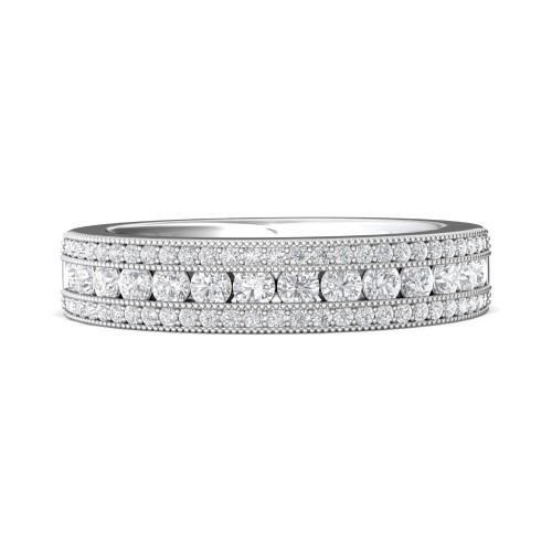 FlyerFit&reg; Platinum Channel  Wedding Band