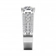 FlyerFit® 18K White Gold Encore Engagement Ring