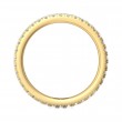 FlyerFit® 14K Yellow Gold Eternity Wedding Band