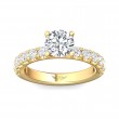 FlyerFit® 14K Yellow Gold Encore Engagement Ring