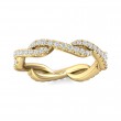 FlyerFit® 18K Yellow Gold Stackers Wedding Band