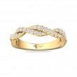 FlyerFit® 14K Yellow Gold Stackers Wedding Band