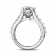 FlyerFit® Platinum Encore Engagement Ring