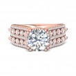 FlyerFit® 14K Pink Gold Encore Engagement Ring