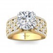 FlyerFit® 14K Yellow and 14K White Gold Encore Engagement Ring