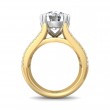 FlyerFit® 14K Yellow and 14K White Gold Encore Engagement Ring