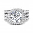 FlyerFit® 18K White Gold Encore Engagement Ring