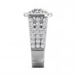 FlyerFit® 18K White Gold Encore Engagement Ring