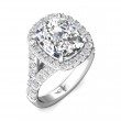 FlyerFit® 18K White Gold Encore Engagement Ring