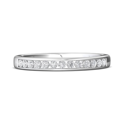 FlyerFit&reg; Platinum Channel  Wedding Band
