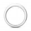 FlyerFit® 14K White Gold Channel  Wedding Band