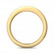 FlyerFit® 14K Yellow Gold Channel  Wedding Band
