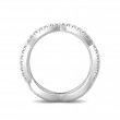 FlyerFit® 18K White Gold Stackers Wedding Band