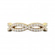 FlyerFit® 14K Yellow Gold Eternity Wedding Band