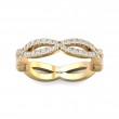FlyerFit® 14K Yellow Gold Eternity Wedding Band