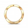 FlyerFit® 14K Yellow Gold Eternity Wedding Band