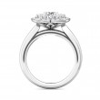FlyerFit® Platinum Encore Engagement Ring