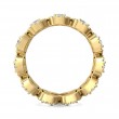 FlyerFit® 14K Yellow Gold Eternity Wedding Band