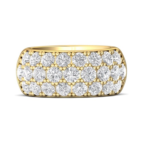 FlyerFit&reg; 14K Yellow Gold Anniversary Bands