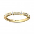FlyerFit® 18K Yellow Gold Stackers Wedding Band