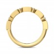 FlyerFit® 18K Yellow Gold Stackers Wedding Band