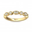 FlyerFit® 18K Yellow Gold Stackers Wedding Band