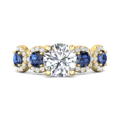 FlyerFit&reg; 14K Yellow Gold Encore Engagement Ring