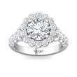 FlyerFit® 14K White Gold Encore Engagement Ring