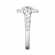 FlyerFit® 14K White Gold Encore Engagement Ring